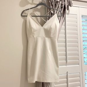 Tobi White Bodycon Dress